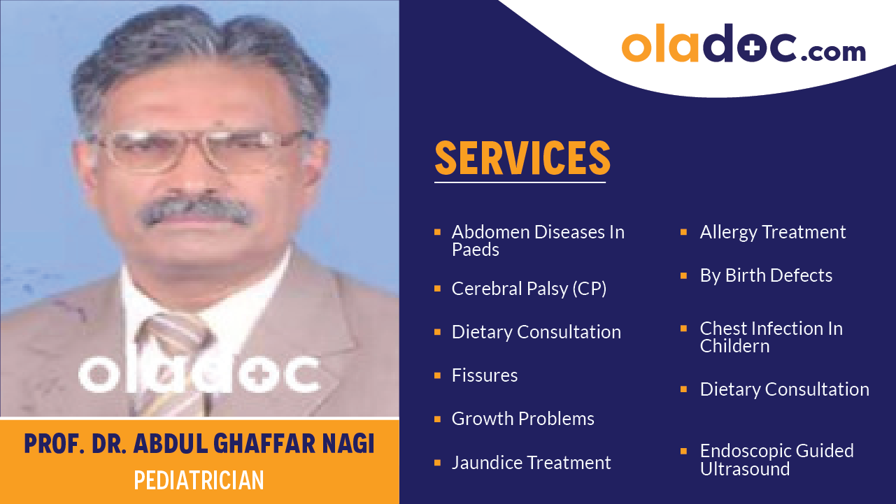 Services provided by Dr.Abdul Ghaffar Nagi